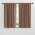 Cortinas NICETOWN Blackout Cappuccino 107x102cm 2 painéis