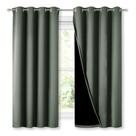 Cortinas NICETOWN Dark Mallard 100% revestidas de blackout 132x160cm Cortinas NICETOWN Dark Mallard 100% revestidas de blackout 132x160cm