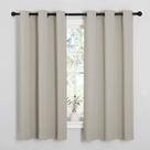 Cortinas NICETOWN Natural Blackout Bedroom 42x160cm 1 par