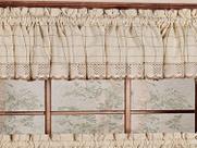 Cortinas para Cozinha Sweet Home Collection Adirondack