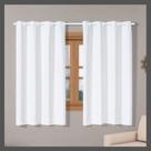 Cortinas Para Sala Quarto cozinha em oxford 2,00 x 1,35 branco