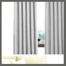 Cortinas Para Sala Quarto cozinha lisa de oxford 2,00 x 1,35 cinza