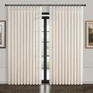 Cortinas plissadas, cortinas, linho, transparente, 70x96 cm, creme, bege, 2 painéis