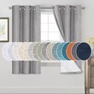 Cortinas PrinceDeco 100% Blackout Linen 160x160cm cinza claro Cortinas PrinceDeco 100% Blackout Linen 160x160cm cinza claro