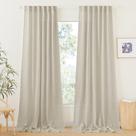 Cortinas RYB HOME Linen Texturizadas Semitransparentes 132x274cm 2 unidades Cortinas RYB HOME Linen Texturizadas Semitransparentes 132x274cm 2 unidades