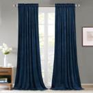 Cortinas StangH Velvet Thermal Blackout Azul Marinho 260x274cm