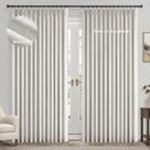 Cortinas Topfinel Extral Wide 100% Blackout Linen 183x244cm