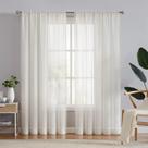 Cortinas transparentes FMFUNCTEX Linen Blend Bege 160x160cm 2 painéis Cortinas transparentes FMFUNCTEX Linen Blend Bege 160x160cm 2 painéis