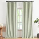 Cortinas Vision Home Soft Green Pinch Plissado Blackout Linen Cortinas Vision Home Soft Green Pinch Plissado Blackout Linen
