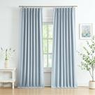 Cortinas WEST LAKE Bailey Pinch plissadas Full Blackout 108"