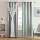 Cortinas XiDi Star Blackout 86x244 cm Quarto de meninas