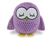 Coruja de Pelúcia 25cm Anti-alérgica Decoração