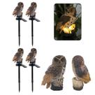 Coruja Lumianaria Solar Decoracao Casa Quintal Jardim Varanda Kit 4 Uni Multiuso Resistente Aves Iluminacao Coruja Lumianaria Solar Decoracao Casa Quintal Jardim Varanda Kit 4 Uni Multiuso Resistente Aves Iluminacao