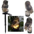 Coruja Luminaria Solar Luz Led Decoraçao Quintal Jardim Iluminaçao Resistente Decoraçao Multiuso Coruja Luminaria Solar Luz Led Decoraçao Quintal Jardim Iluminaçao Resistente Decoraçao Multiuso