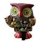 Corujas Sábias Decorativas para Sala e Escritório - Welcome