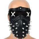 Cosplay Costume Props Half Face Mask Latex para Halloween
