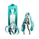 Cosplay Miku: Conjunto Completo de Couro Prateado - Vestido de Marinheiro Jk Cosplay Miku: Conjunto Completo de Couro Prateado - Vestido de Marinheiro Jk