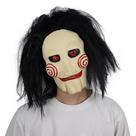 Cosplay Saw Spiral: Máscara de látex do Book of Saw Jigsaw Cosplay Saw Spiral: Máscara de látex do Book of Saw Jigsaw