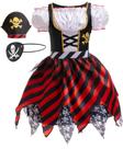 Costume BanKids Pirate Kids Pirate Hat, tapa-olhos 7-8Y (L)
