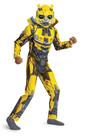 Costume Disguise Bumblebee Muscle para crianças Transformers de 4 a 6 anos
