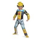 Costume Disguise Bumblebee Rescue Bot Toddler com Muscle 2T-6