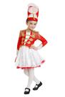 Costume Dress Up America Drum Majorette para meninas, vermelha Costume Dress Up America Drum Majorette para meninas, vermelha