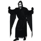 Costume Fun World Scream Adult Black Poliéster Tamanho Único