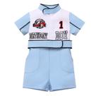 Costume: macacão IMEKIS Baby Race Car Driver de 9 a 12 meses