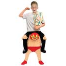 Costume Morph Wrestler Piggy Back Kids Halloween Party