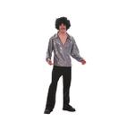 Costume RG Costumes 70's Dance Fever, blusa e calça brancas