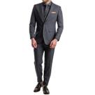 Costume Terno Masculino Navaratti Comfort Formal Cinza Grafite - TRN0607
