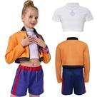 Costume XYJNYO, uniforme feminino, conjunto completo, casaco amarelo de festa