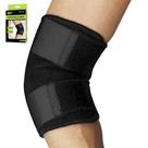 Cotoveleira Preta Neoprene Ajustável Duas Abas