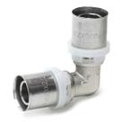 Cotovelo 20x20 Mm Tubo Multicamadas Pex Prensar Joelho 90