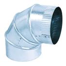 Cotovelo ajustável de aço galvanizado de 6" 0-90 Imperial
