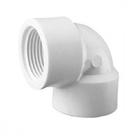 Cotovelo Branco Amanco Rosca/Rosca 90X 1/2'' 11667 - Kit C/20