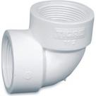 Cotovelo Branco Tigre Rosca Rosca 1/2 X 1/2 - Kit C/50