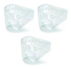 Cotovelo Cristal Para Filtro Biológico - 3 Peças