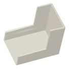 Cotovelo Curva Externa Para Canaleta 20x12 Marfim 2651 - Perlex