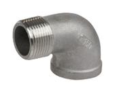 Cotovelo de aço inoxidável Smith-Cooper 2" FPT x 2" FPT