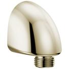 Cotovelo de alimentação de parede para chuveiro de mão Delta Polished Nickel