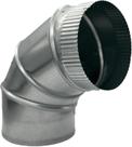 Cotovelo de duto ajustável de 90 graus HVAC Mitchell Metal 4 polegadas