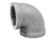 Cotovelo de ferro preto Anvil International 1 polegada FPT x 1 polegada FPT