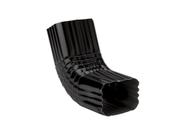 Cotovelo Downspout Amerimax Alumínio Preto 5x7x10cm