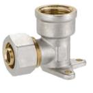 Cotovelo femea com flange agua eco 16x1/2" kit com 12 unidades Cotovelo femea com flange agua eco 16x1/2" kit com 12 unidades