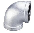 Cotovelo ferro galvanizado femea 1/4 bsp 90 Cotovelo ferro galvanizado femea 1/4 bsp 90