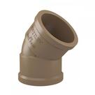 Cotovelo Fortlev Ll H 3/4X45 Marrom . / Kit C/ 40 Unidades