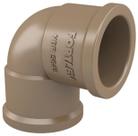Cotovelo Joelho 1 1/2 90 50mm Soldável Marrom