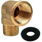 cotovelo joelho 90 gás encanado gn glp rosca 1/2"