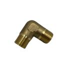 Cotovelo Joelho 90 Latão Rosca Macho 1/4x1/4 BSP